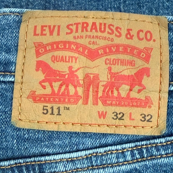 Levi’s 511 Slim Fit Stretch Jeans - Picture 6 of 10